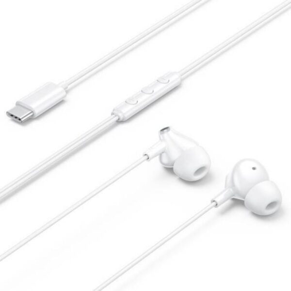 Auriculares Intrauditivos Vention Echo Lite USB-C In-Ear/ con Micrófono/ USB Tipo-C/ Blancos 6922794790759 GBBWAV VEN-AUR GBBWAV
