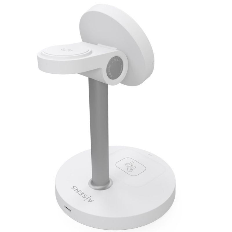 Base de carga Inalámbrica Aisens ASCH-15W3WC065-W/ 15W/ Blanco - Imagen 3