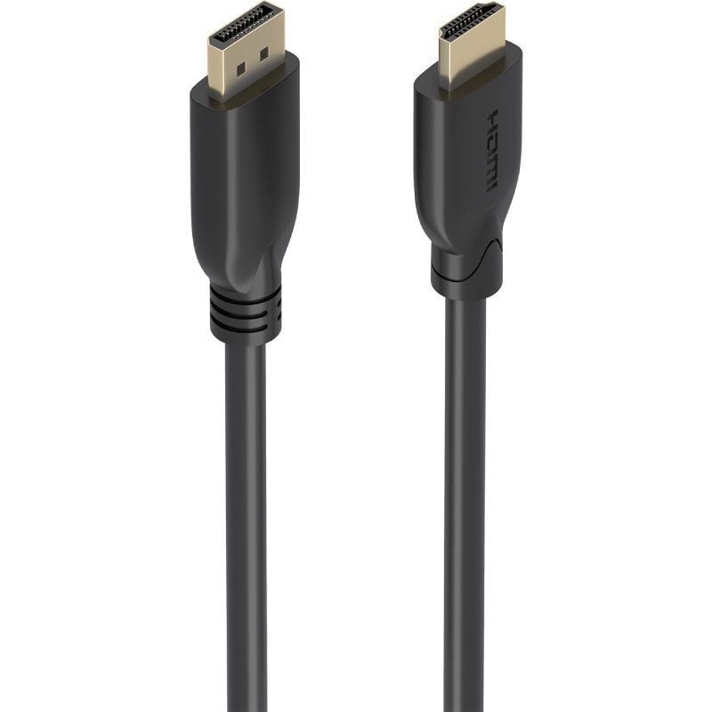 Cable Conversor Aisens A125-0922/ DisplayPort Macho - HDMI 4K Macho/ 10m/ Negro 8435739902660 A125-0922 AIS-CAB A125-0922