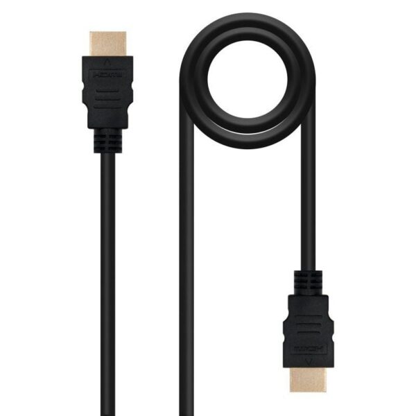 Cable HDMI 1.4 Nanocable 10.15.1705/ HDMI Macho - HDMI Macho/ 5m/ Negro 8433281006409 10.15.1705 NAN-CAB 10 15 1705