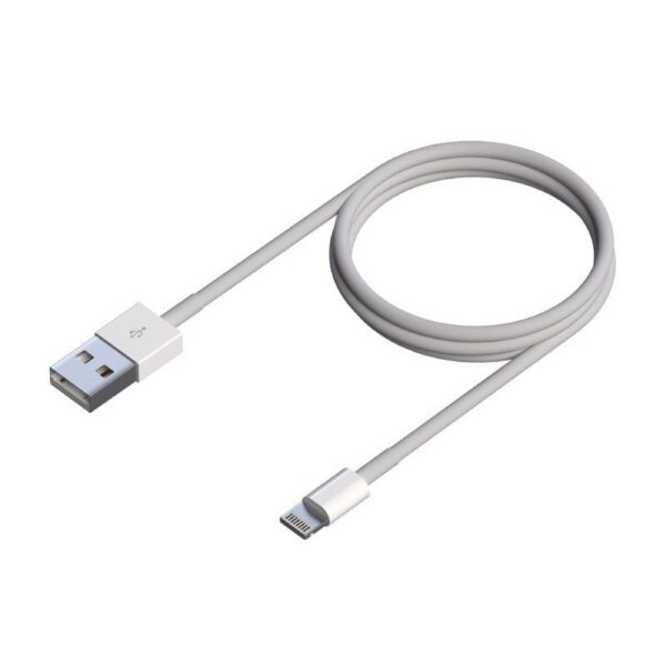 Cable USB 2.0 Lightning Aisens A102-0542/ USB Macho - Lightning Macho/ 50cm/ Blanco 8436574706383 A102-0542 AIS-CAB A102-0542
