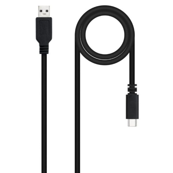 Cable USB 2.0 Nanocable 10.01.2101-L150/ USB Tipo-C Macho - USB Macho/ 480Mbps/ 1.5m/ Negro 8433281014718 10.01.2101-L150 NAN-CAB 10 01 2101-L150
