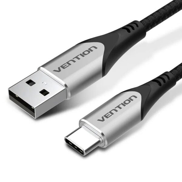 Cable USB 2.0 Tipo-C Vention CODHD/ USB Tipo-C Macho - USB Macho/ 480Mbps/ 50cm/ Gris 6922794747043 CODHD VEN-CAB CODHD