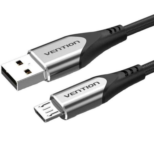 Cable USB 2.0 Vention COAHG/ USB Macho - MicroUSB Macho/ 480Mbps/ 1.5m/ Gris 6922794746978 COAHG VEN-CAB COAHG