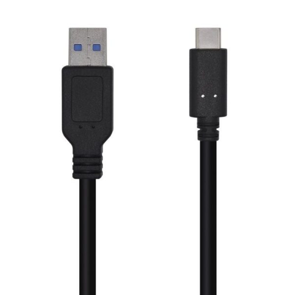 Cable USB 3.1 Tipo-C Aisens A107-0450/ USB Tipo-C Macho - USB Macho/ 10Gbps/ 1.5m/ Negro 8436574705010 A107-0450 AIS-CAB USB A107-0450