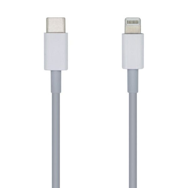 Cable USB Tipo-C 2.0 Lightning Aisens A102-0443/ Lightning Macho - USB Tipo-C Macho/ 480Mbps/ 2m/ Blanco 8436574704945 A102-0443 AIS-CAB LIGH A102-0443