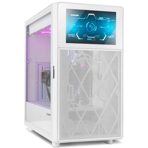 Caja Gaming Semitorre Nox Hummer Bios/ Blanca 8436587975509 NXHUMMERBIOSWH NOX-CAJA HUMM BIOS WH