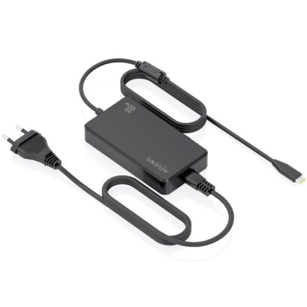 Cargador Sobremesa GaN Aisens ASCH-1PD100D070-BK/ 1xUSB Tipo-C/ 100W 8435739903872 ASCH-1PD100D070-BK AIS-CARGA ASCH-1PD100D070-BK