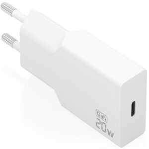 Cargador de Pared GaN Aisens A110-0997/ 1xUSB Tipo-C/ 20W/ Blanco 8435739904640 A110-0997 AIS-CARGA A110-0997