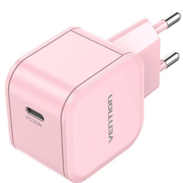 Cargador de Pared GaN Vention FEJP0-EU/ 1xUSB Tipo-C/ 20W 6922794776449 FEJP0-EU VEN-CARGA FEJP0-EU