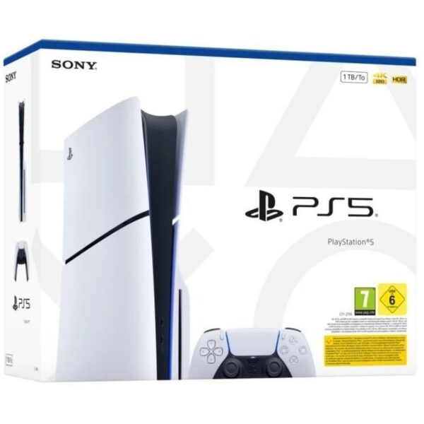Consola Sony Playstation 5 - PS5 Slim Estándar 1TB/ Incluye Mando Dual Sense y Juego Preinstalado ASTRO's PLAYROOM/ Chassis E 711719021247 PS5 SLIM V2 SONY-PS5 SLIM V2