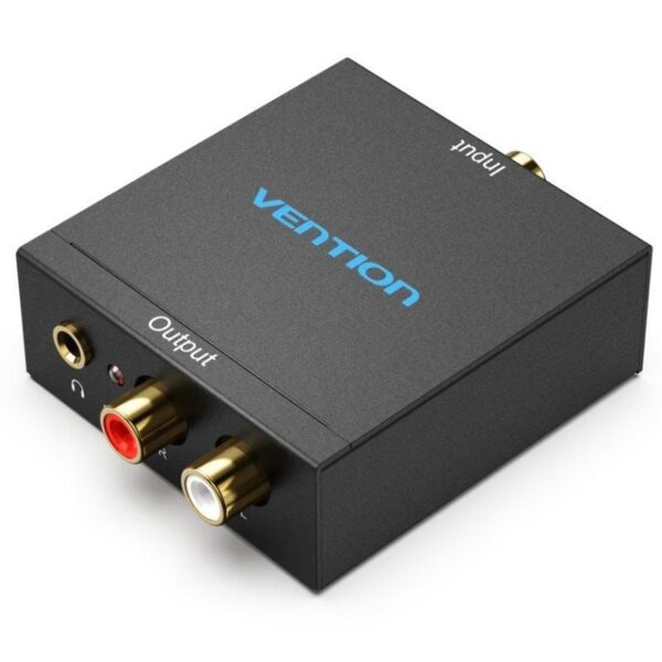 Convertidor de Audio Vention BDFB0-EU/ Entrada Toslink y RCA/ Salida 2x RCA 6922794759299 BDFB0-EU VEN-CONVERTIDOR BDFB0-EU