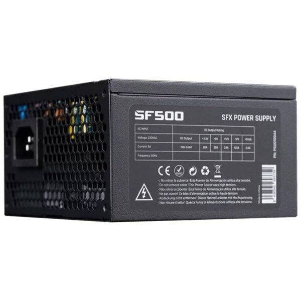 Fuente de Alimentación Hiditec SF500/ 500W/ Ventilador 8cm 8436545693759 PSU010044 HID-FUENTE SF500