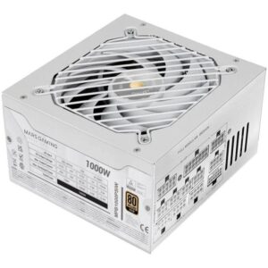 Fuente de Alimentación Mars Gaming MPB1000PSI/ 1000W/ Ventilador 14cm/ 80 Plus Gold/ Blanca 8435693109686 MPB1000PSIW TAC-FUENTE MPB1000PSI WH