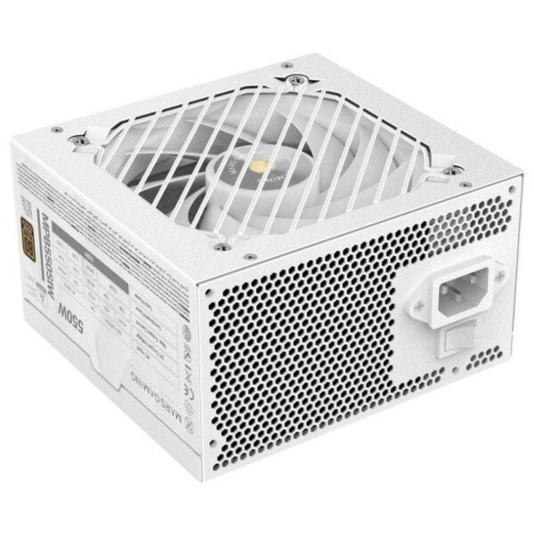 Fuente de Alimentación Mars Gaming MPB550SI/ 550W/ Ventilador 12cm/ 80 Plus Bronze/ Blanca 8435693108320 MPB550SIW TAC-FUENTE MPB550SI WH