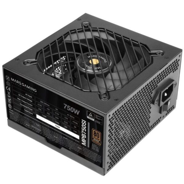 Fuente de Alimentación Mars Gaming MPB750SI/ 750W/ Ventilador 12cm/ 80 Plus Bronze 8435693108344 MPB750SI TAC-FUENTE MPB750SI