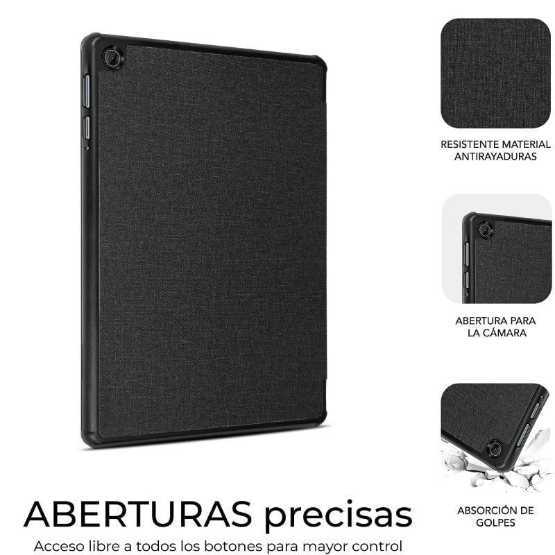 Funda Subblim Shock Case Lenovo Tab 2025 10.1"/ Negra - Imagen 2