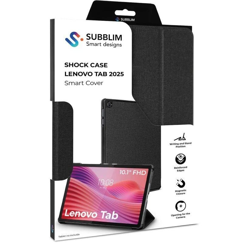Funda Subblim Shock Case Lenovo Tab 2025 10.1"/ Negra - Imagen 5