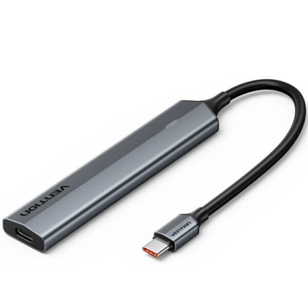 Hub USB Tipo-C 3.2 Vention CKYHB/ 4xUSB Tipo-C/ 1xUSB Tipo-C PD 6922794791572 CKYHB VEN-HUB CKYHB