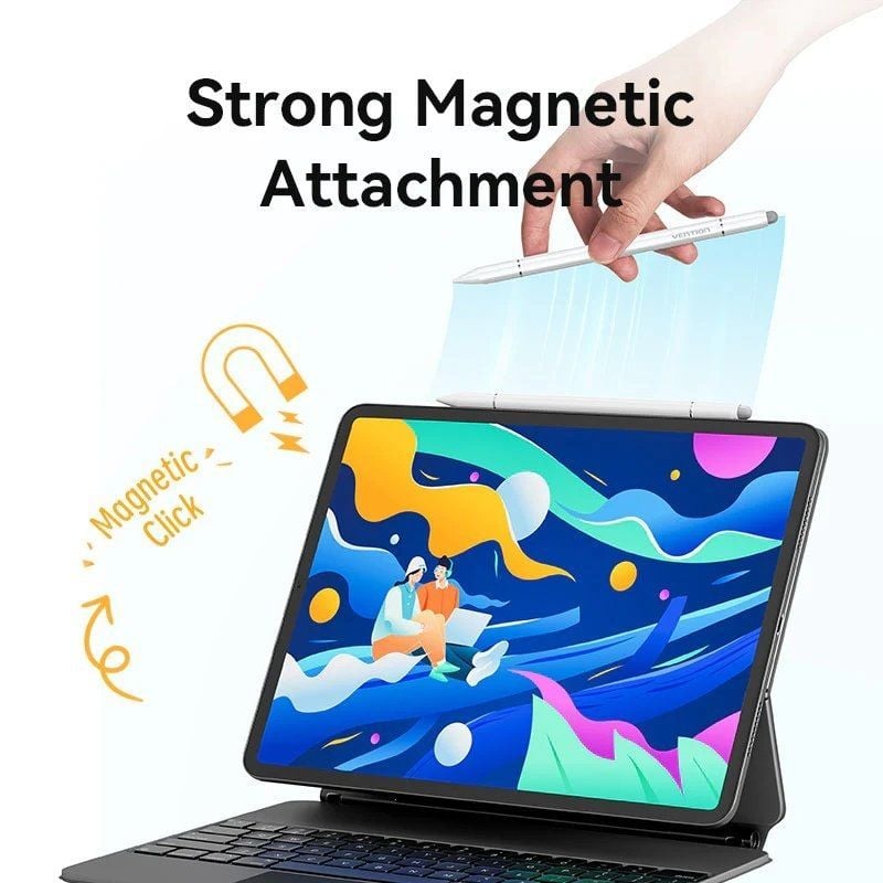 Lápiz Óptico Vention KQLW0/ para Android, Apple y Windows/ Blanco - Imagen 4