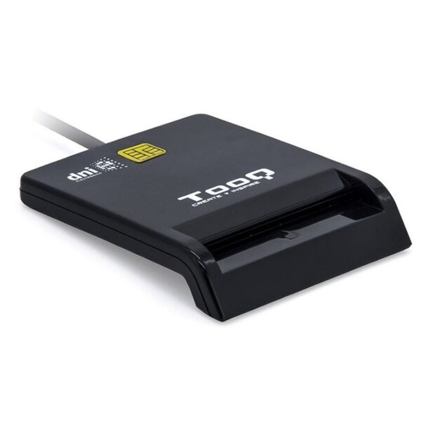 Lector de DNI TooQ TQR-210B/ USB 2.0/ Negro 8433281006799 TQR-210B TOO-DNI TQR-210B
