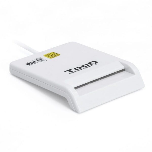 Lector de DNI TooQ TQR-210W/ USB 2.0/ Blanco 8433281008540 TQR-210W TOO-DNI TQR-210W