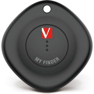 Localizador Verbatim My Finder Bluetooth Tracker MYF-01 compatible con Apple/ Incluye Llavero y Pila/ Negro 023942321309 32130 VERB-TAG MY FINDER BT TK 1U