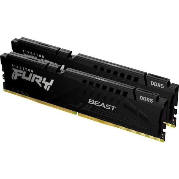 Memoria RAM Kingston FURY Beast EXPO 2 x 16GB/ DDR5/ 6000MHz/ 1.4V/ CL30/ DIMM 740617342994 KF560C30BBEK2-32 KIN-FB KF560C30BBEK2-32