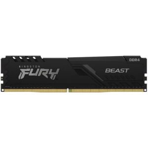 Memoria RAM Kingston FURY Beast RGB 16GB/ DDR4/ 3600MHz/ 1.35V/ CL15/ DIMM 740617337426 KF436C18BB2A/16 KIN-FB KF436C18BB2A 16