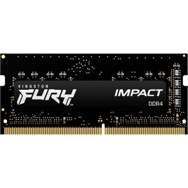 Memoria RAM Kingston FURY Impact 16GB/ DDR4/ 3200MHz/ 1.2V/ CL20/ SODIMM 740617318395 KF432S20IB/16 KIN-16GB FURY KF432S20IB 16