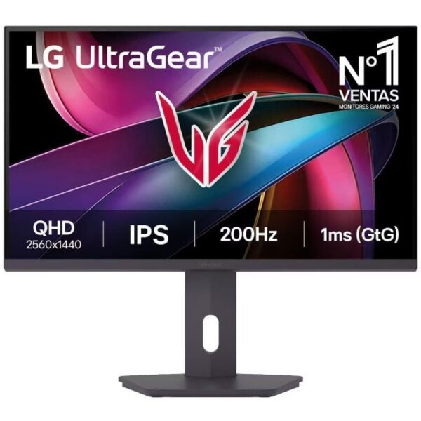 Monitor Gaming LG UltraGear 27G610A-B 27"/ QHD/ 1ms/ 200Hz/ IPS/ Regulable en altura/ Negro 8806096597187 27G610A-B LG-M 27G610A-B