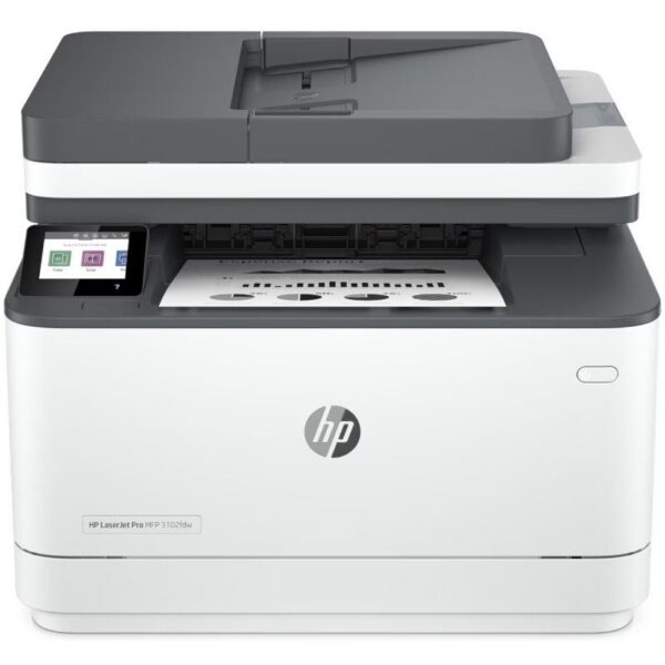 Multifunción Láser Monocromo HP Laserjet Pro 3102FDW WiFi/ Fax/ Dúplex/ Blanca 195122461898 3G630F HP-LASERJET PRO 3102FDW