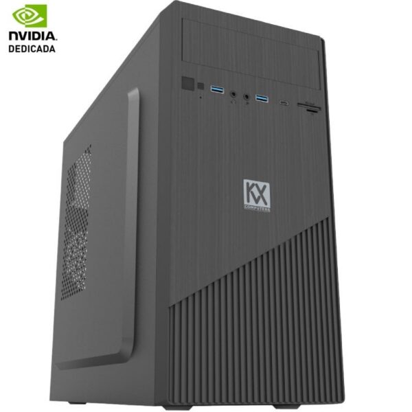 PC KVX Xline 1 Intel Core i3-14100F Gen14/ 16GB DDR5/ 512GB SSD/ GT710 2GB/ Sin Sistema Operativo  KVX-002011 KVX-F XLINE14 1 I316512