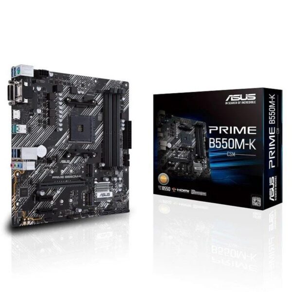 Placa Base Asus Prime B550M-K Socket AM4/ DDR4/ PCIe 4.0/ Micro ATX 4718017758284 90MB14V0-M0EAY0 ASU-PB PRIME B550M-K
