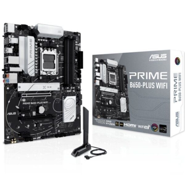 Placa Base Asus Prime B650-PLUS WiFi Socket AM5/ DDR5/ PCIe 5.0 4711387760895 90MB1KP0-M0EAY0 ASU-PB PRIME B650-PLUS W