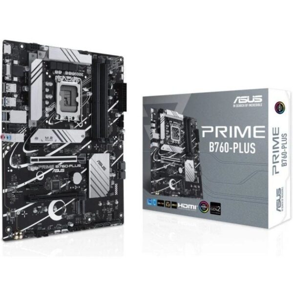 Placa Base Asus Prime B760-PLUS Socket 1700/ DDR5/ PCIe 5.0 4711387102985 90MB1EF0-M1EAY0 ASU-PB PRIME B760-PLUS V2