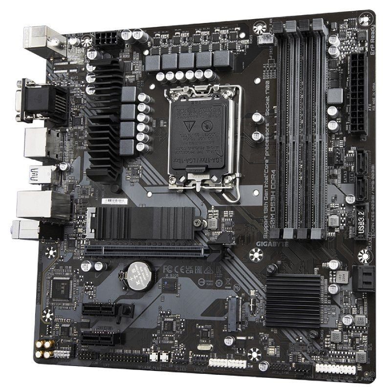 Placa Base Gigabyte B760M DS3H DDR4 Socket 1700/ DDR4/ PCIe 4.0/ Micro ATX - Imagen 4