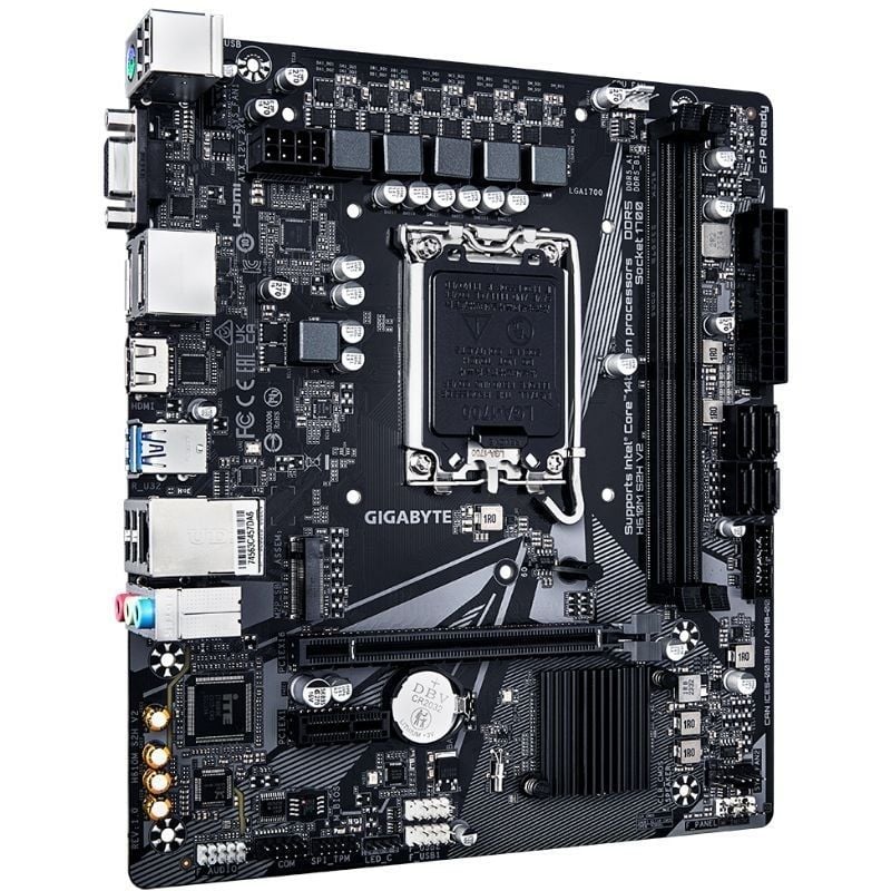 Placa Base Gigabyte H610M S2H V2 Socket 1700/ DDR5/ PCIe 4.0/ Micro ATX - Imagen 3