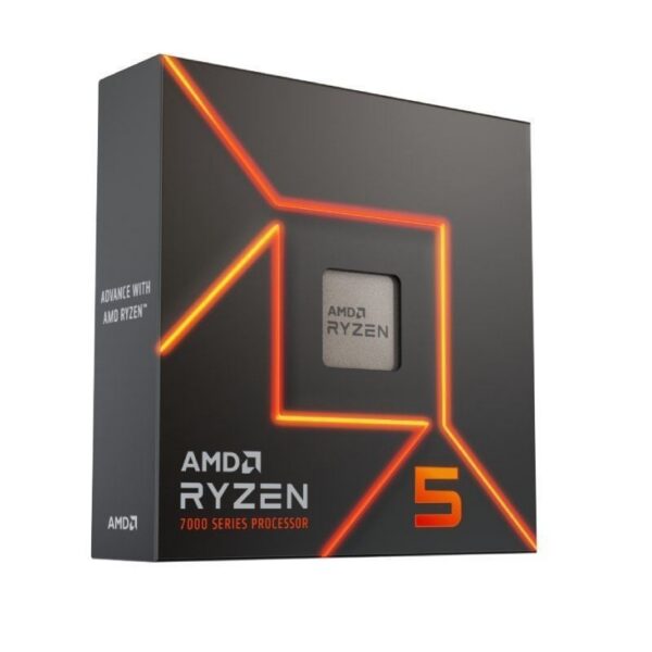 Procesador AMD Ryzen 5 7600X 4.7GHz Socket AM5 730143314442 100-100000593WOF AMD-RYZEN 5 7600X 4 7GHZ