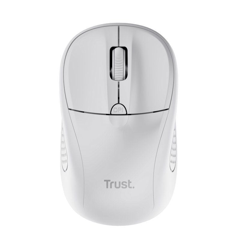 Ratón Mini Inalámbrico Trust Primo/ Hasta 1600 DPI/ Blanco mate - Imagen 2