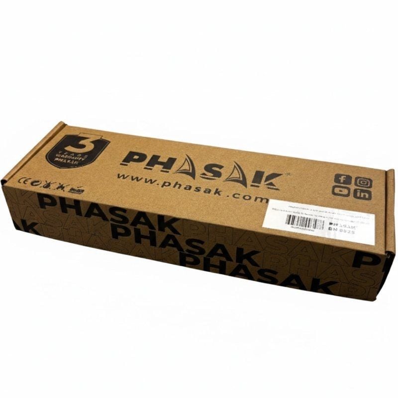 Regleta con Interruptor Phasak BN 0825/ 5 Tomas de Corriente/ Cable 1.8m/ Azul - Imagen 3
