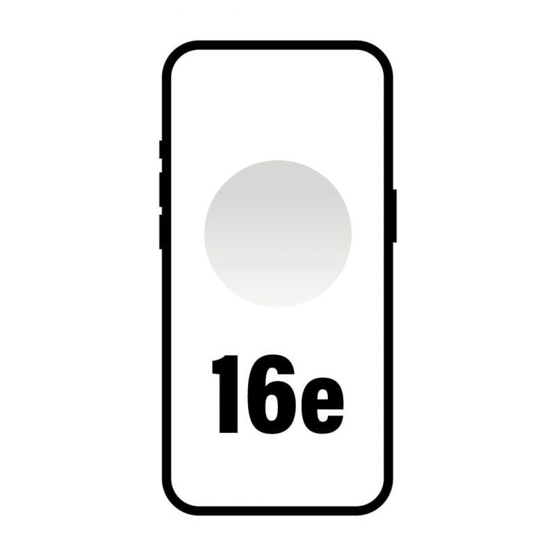 Smartphone Apple iPhone 16e 128GB/ 6.1"/ 5G/ Blanco 195950051193 MD1R4QL/A APL-IPHONE MD1R4QL/A