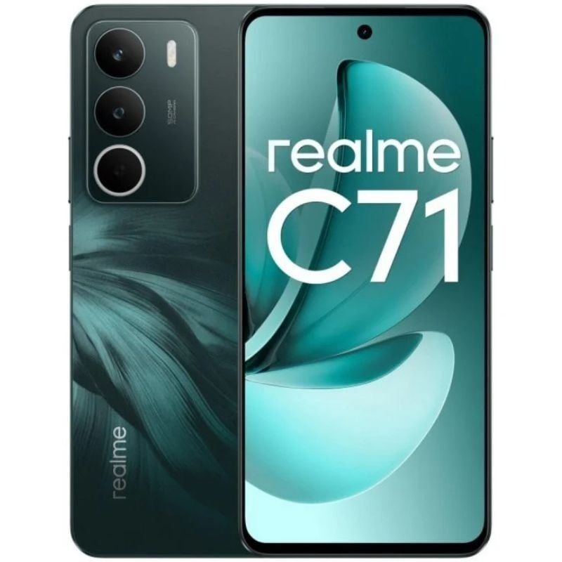 Smartphone Realme C71 8GB/ 256GB/ 6.67"/ Verde Oscuro 6941764467774 C71 8-256 GREE REAL-SP C71 8-256 GREE