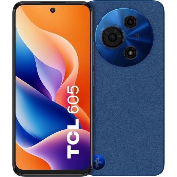 Smartphone TCL 605 4GB/ 128GB/ 6.7"/ Azul Medianoche 4894461788555 T517D-2BLCA112 TCL-SP 605 4-128 BL