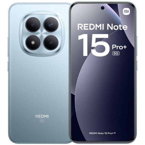Smartphone Xiaomi Redmi Note 15 Pro Plus 8GB/ 256GB/ 6.83"/ 5G/ Azul Glaciar 6932554490126 MZB0MI3EU XIA-SP NOTE15PP 5G 8-256 BL