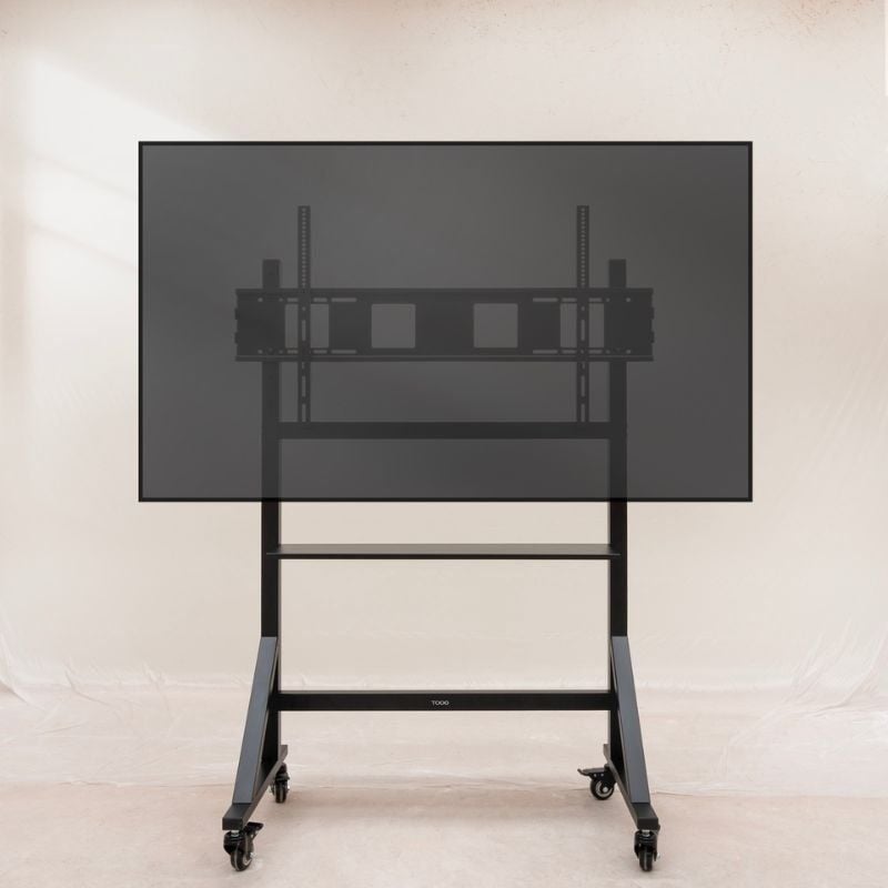 Soporte de Suelo Ajustable con Ruedas TooQ FS20105M-B para TV de 60-105"/ hasta 120kg - Imagen 4