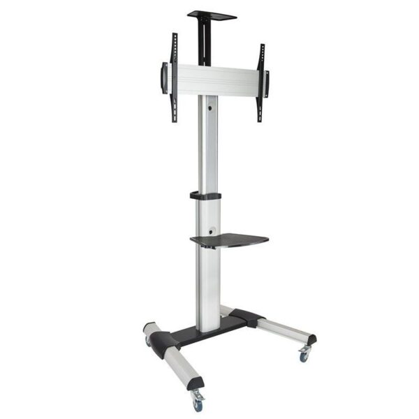 Soporte de Suelo Inclinable/ Ajustable con Ruedas TooQ FS1870M-B para TV de 37-70"/ hasta 50kg 8433281007444 FS1870M-B TOO-SOPORTE FS1870M-B