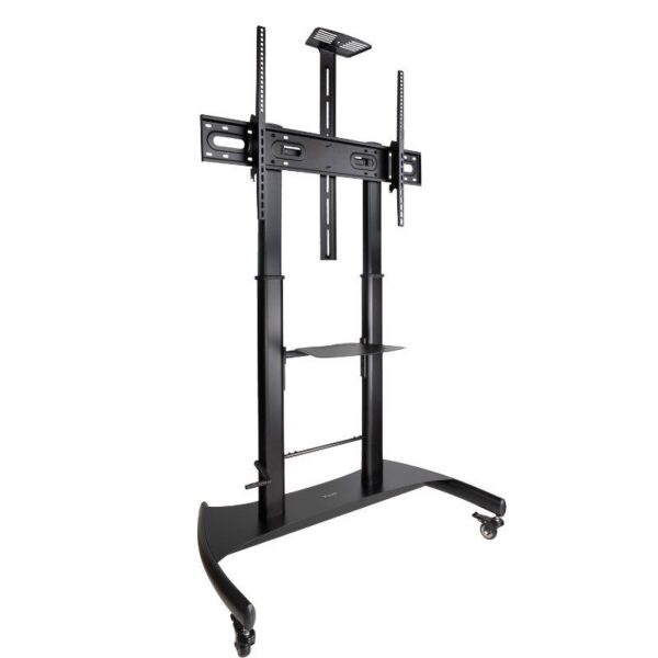 Soporte de Suelo con Ruedas Inclinable/ Nivelable TooQ FS20404HM-B para TV de 60-100"/ hasta 100kg 8433281013759 FS20404HM-B TOO-SOPORTE FS20404HM-B