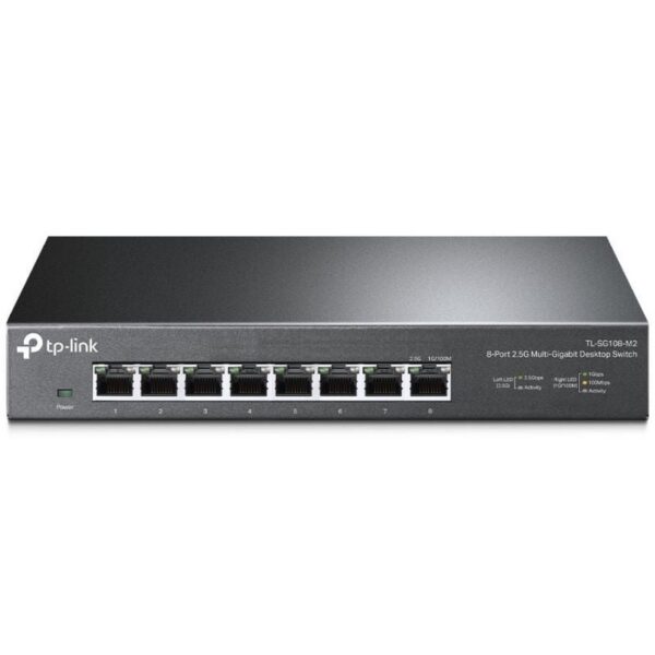 Switch TP-Link TL-SG108-M2 8 Puertos/ RJ-45/ 2.5Gbps 6935364052904 TL-SG108-M2 TPL-SWITCH TL-SG108-M2