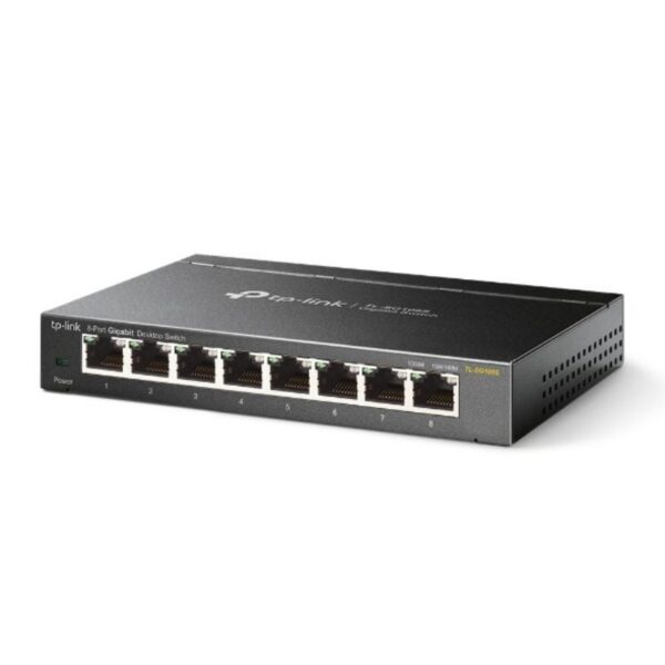 Switch TP-Link TL-SG108S 8 Puertos/ RJ-45 10/100/1000 6935364083526 TL-SG108S V3 TPL-SWITCH TL-SG108S